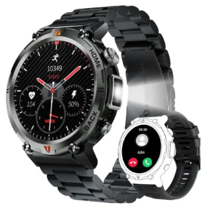 EIGIIS KE3 Smart Watch with Bluetooth Call – Fitness & Outdoor Tracker