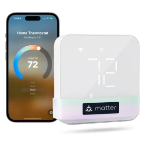 Meross Matter Smart US Wi-Fi Thermostat MTS300 Wide Compatibility Work Smart Schedule with Alexa Homekit